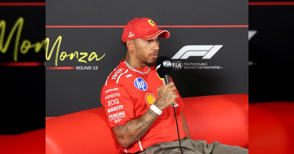 Hamilton e Leclerc Ferrari a Monza, Antonelli in pista, GP Italia