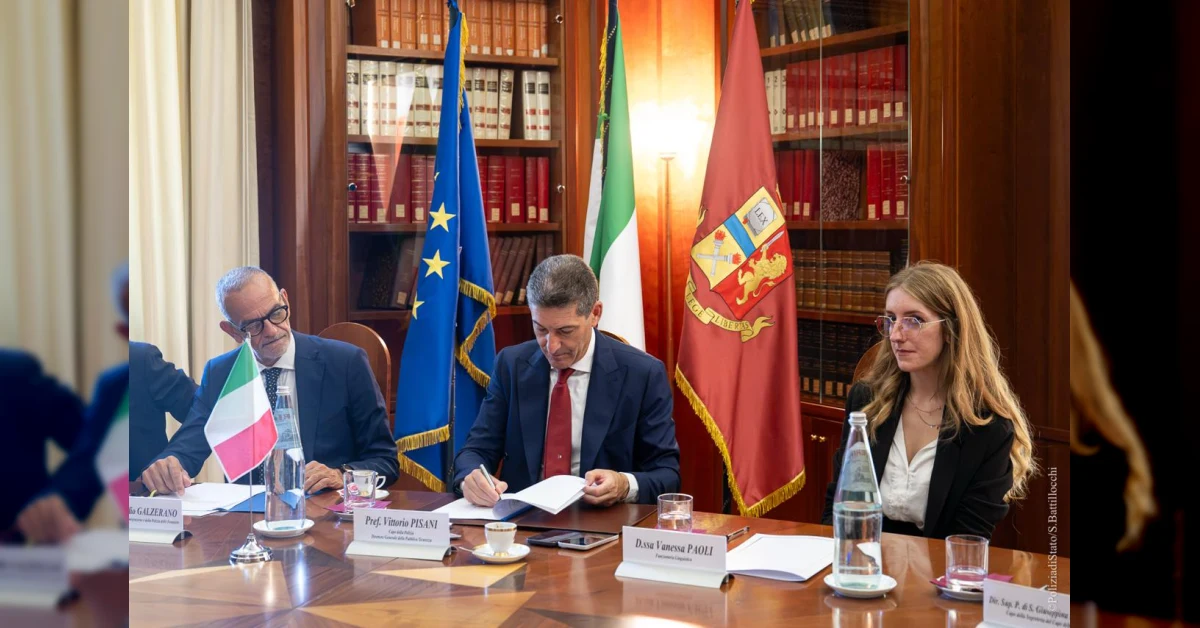 Firma accordo Frontex-Italia al Viminale per nuovo ufficio a Fiumicino