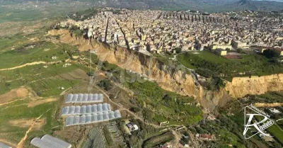 Niscemi, il versante della frana torna a preoccupare: individuata una nuova crepa