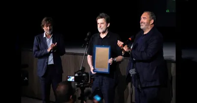 A Venezia 83 Nanni Moretti incassa il Premio SIAE Andrea Purgatori alla carriera