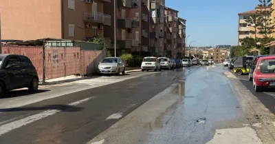 Aica torna in contrada Ferraro a Sciacca per riparare tre perdite idriche