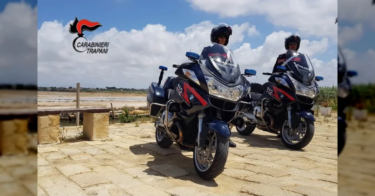 Carabinieri di Marsala arrestano un 20enne con 334 grammi di hashish a Strasatti