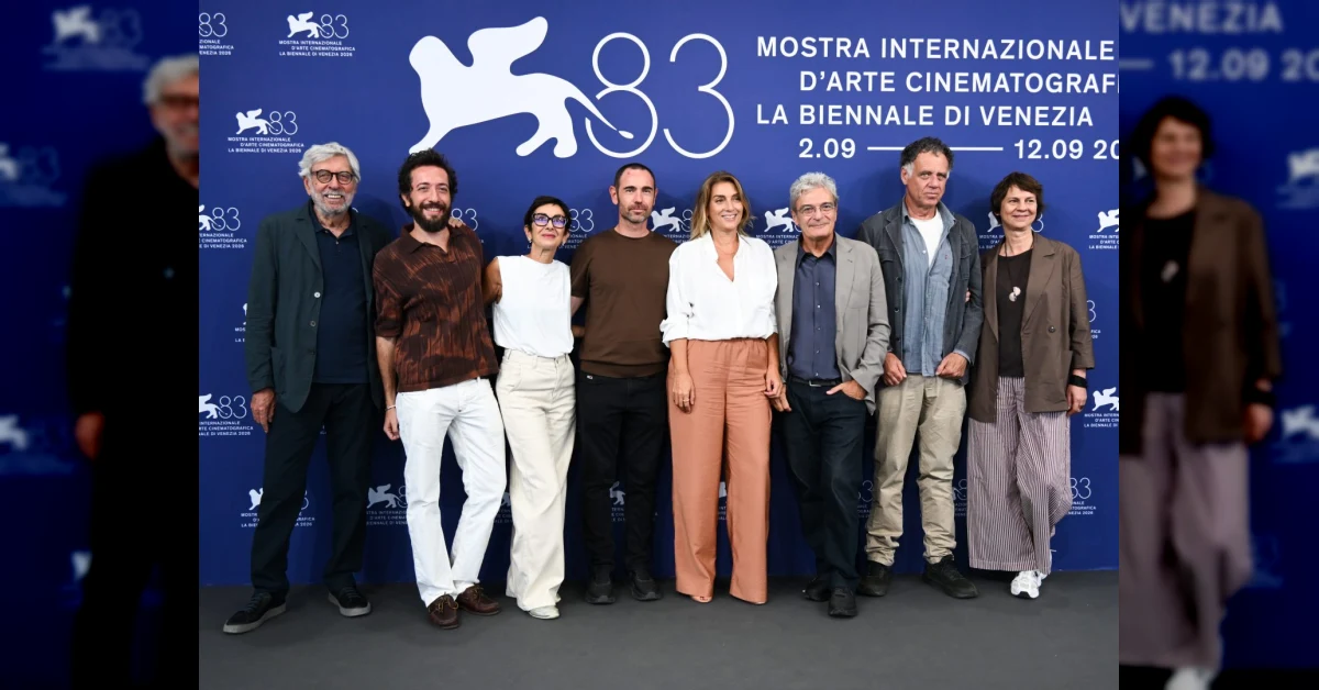 Toni Servillo e Lorenzo Perrotta nel film Scherzetto di Mario Martone presentato a Venezia 83