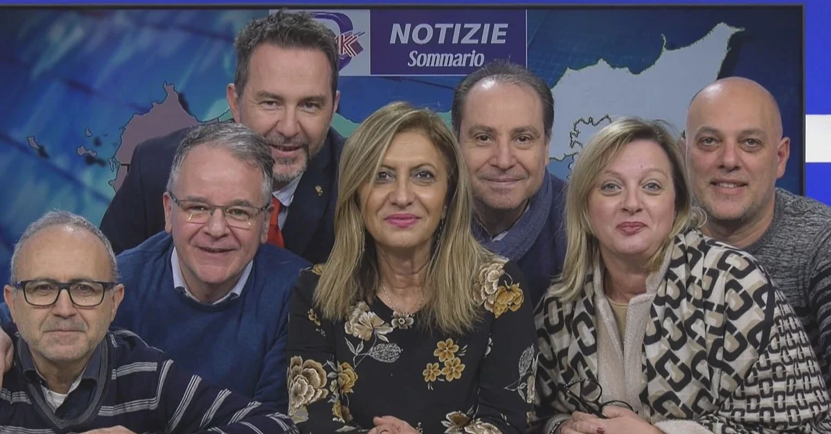 Festa per i 50 anni di Rmk nell'atrio del Comune di Sciacca, emittente storica fondata nel 1976