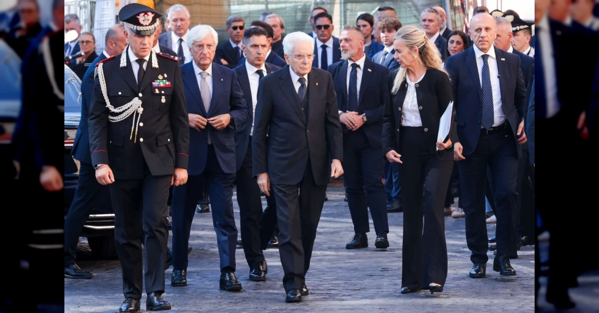 Funerali di Stato laici di Emma Bonino nella Sala della Protomoteca in Campidoglio a Roma