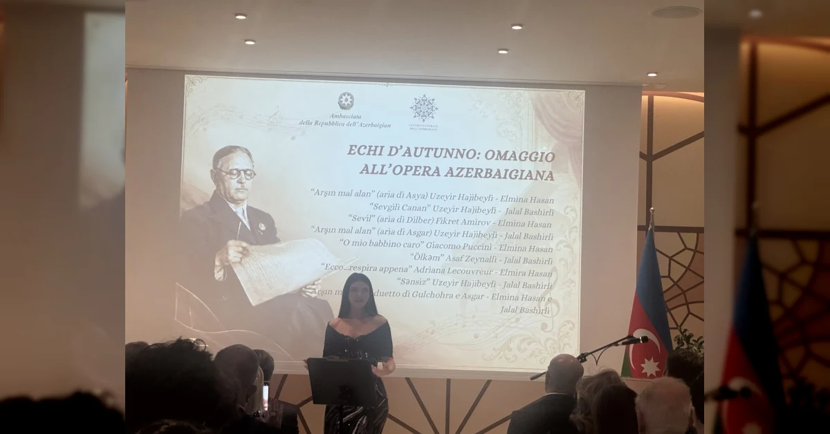 Concerto all'Ambasciata dell'Azerbaigian a Roma per la Giornata nazionale della musica
