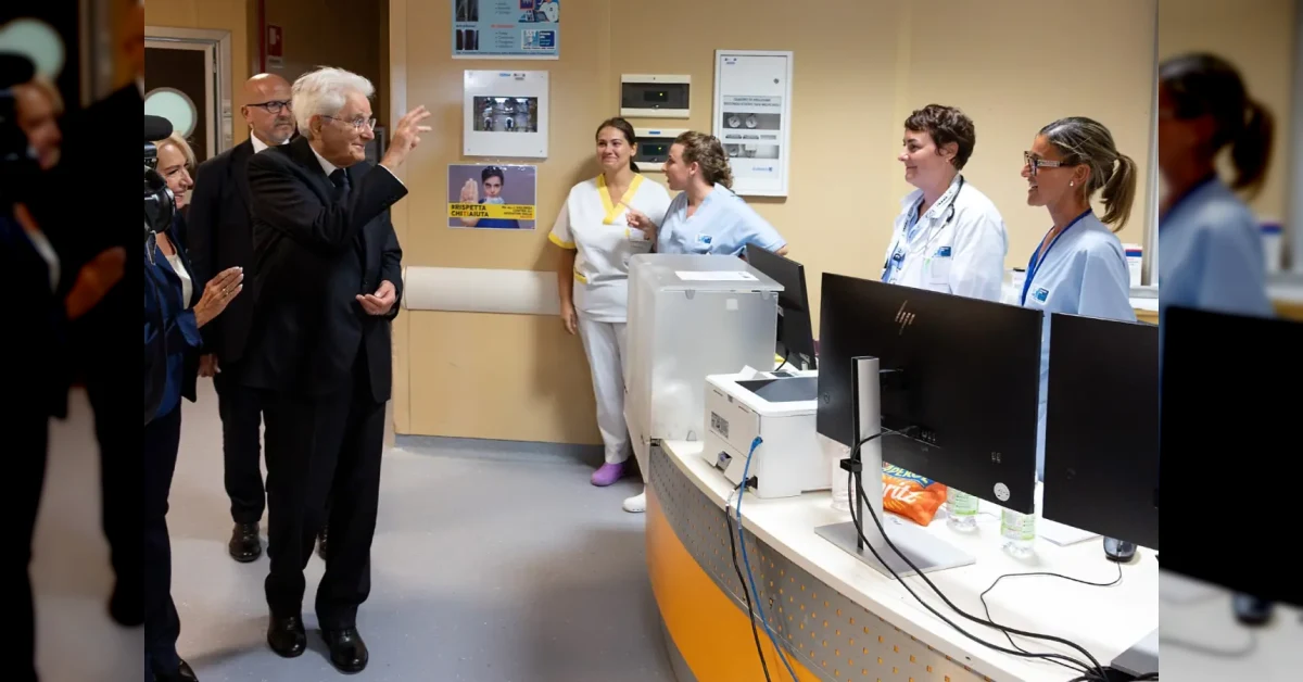 Sergio Mattarella alla Stanza Rosa di Grosseto contro la violenza sulle donne
