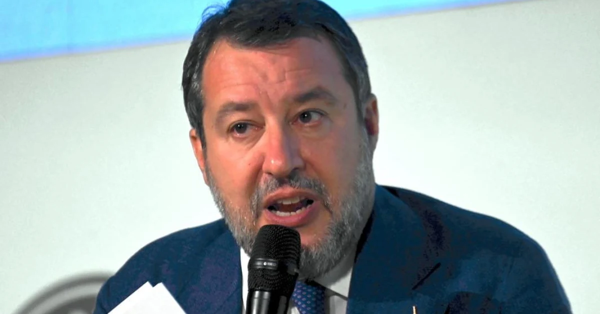 Matteo Salvini parla alla Camera dei deputati durante il suo intervento su integrazione, cittadinanza e censimento delle realtà islamiche in Italia