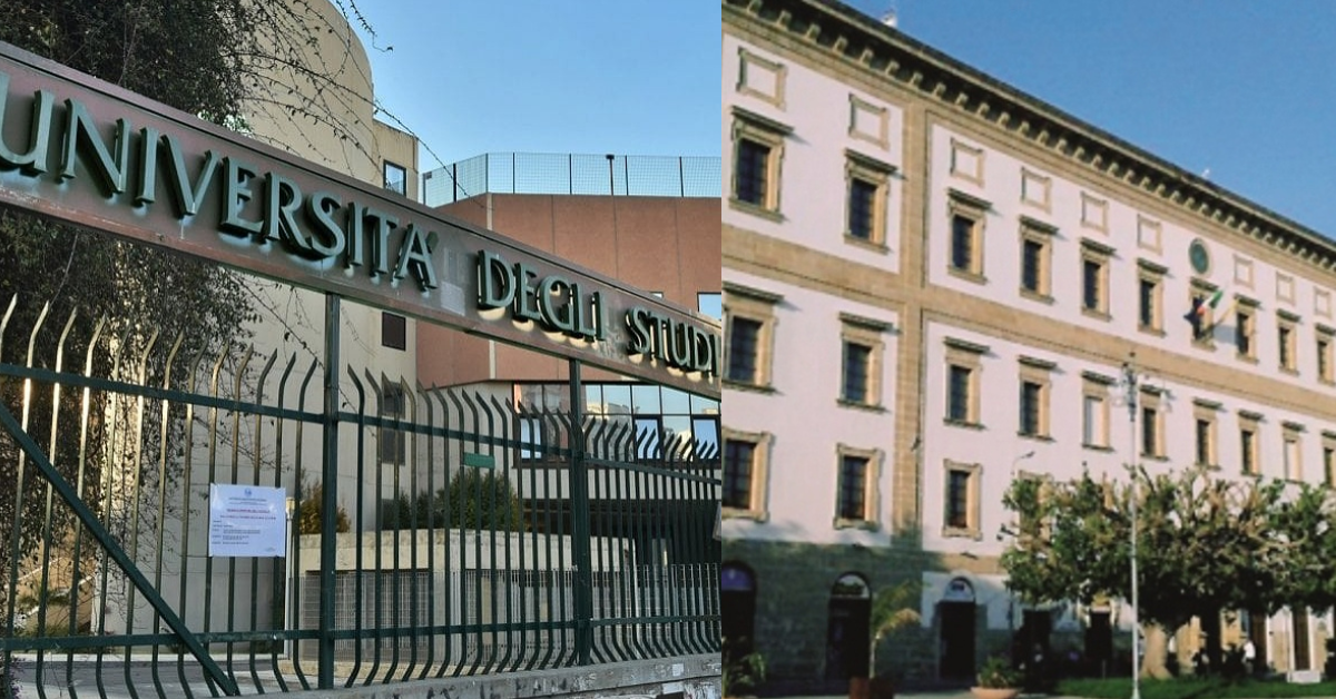 Collage dell'Università di Palermo e del Comune di Sciacca