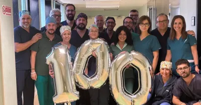 Chirurgia robotica a Enna, superati 100 interventi