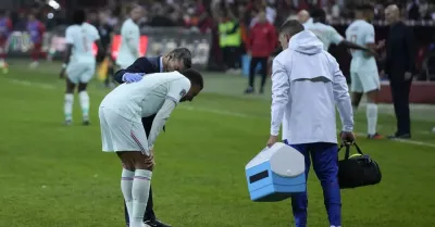 Mbappé fuori 10-12 giorni, salta Italia-Francia e resta in dubbio per Roma-Real Madrid
