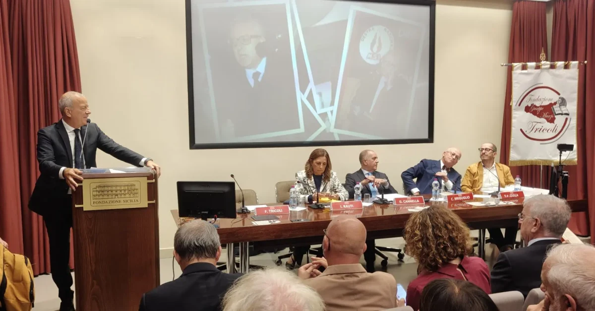 Convegno a Palermo per i 100 anni dalla nascita di Pino Rauti, con Isabella Rauti e politici