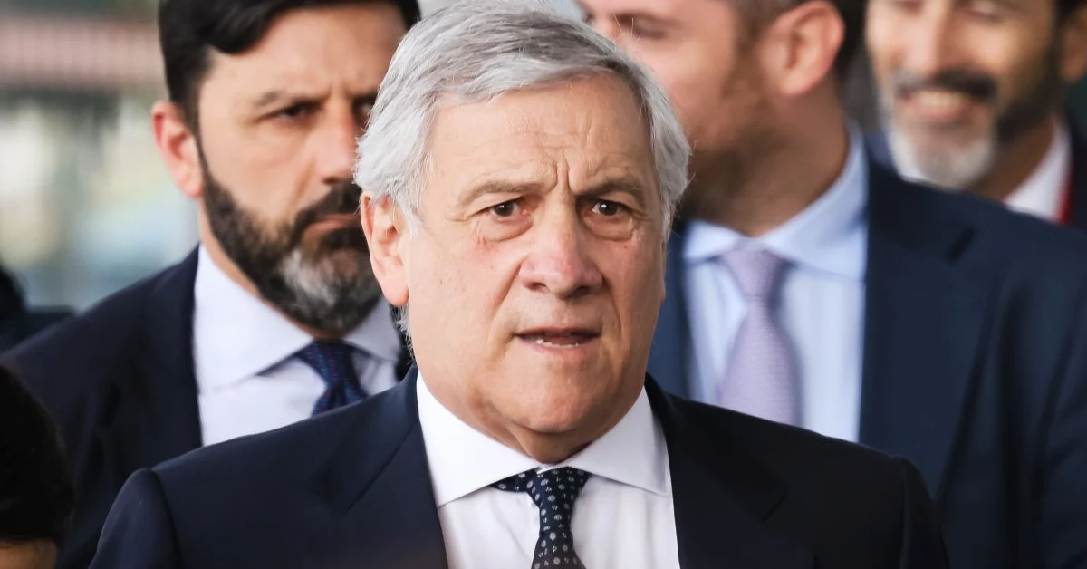 Antonio Tajani parla della sicurezza e degli arresti in flagranza durante il Villaggio della Legalità a Roma