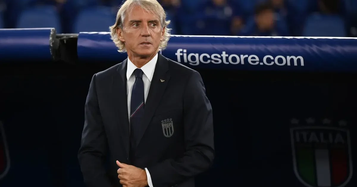Roberto Mancini in conferenza stampa prima di Turchia-Italia in Nations League a Bursa