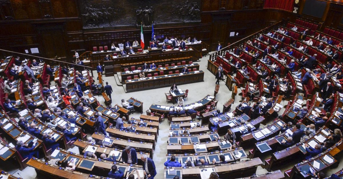 La Camera dei Deputati durante la votazione sul Ddl Pa con 133 sì