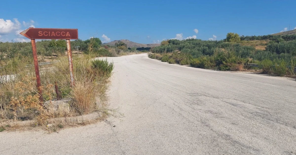 Vecchia provinciale 624 a Sciacca, possibile alternativa al traffico della SS 115