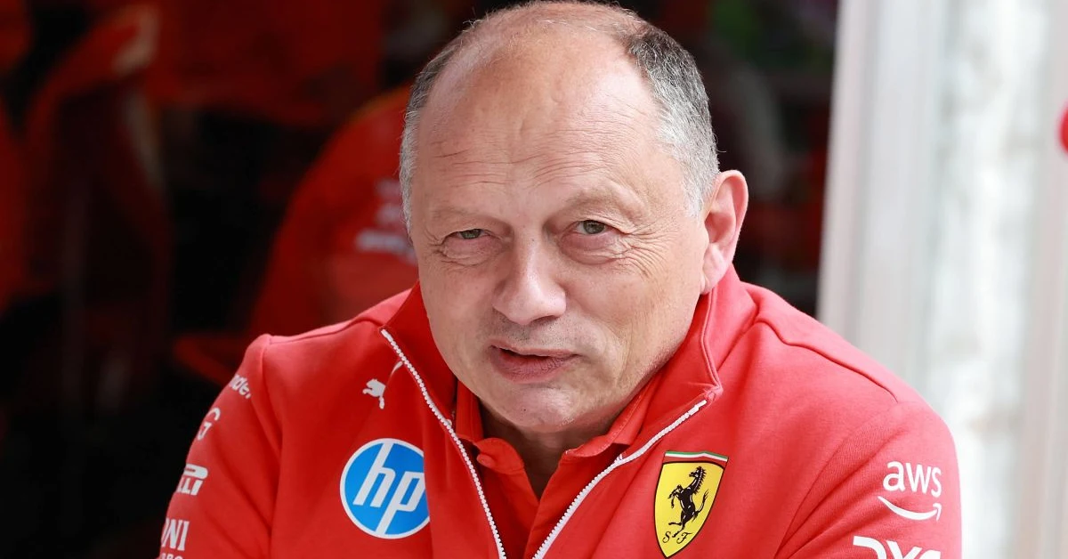 Fred Vasseur, team principal Ferrari, concentrato prima del GP del Bahrain a Sepang