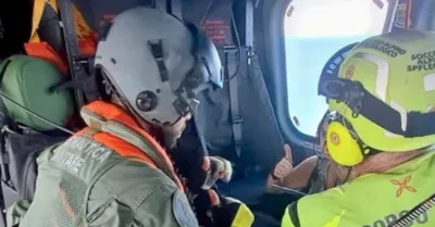 Donna di 28 anni si infortuna nella Riserva dello Zingaro, soccorsa con un elicottero dell’Aeronautica
