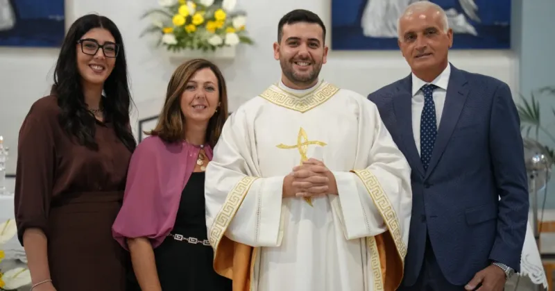 Sabato di festa a Ribera per la prima messa in città di padre Leonardo Renda
