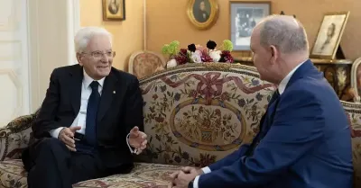 Mattarella a Montecarlo, incontro con Alberto II su economia e multilateralismo