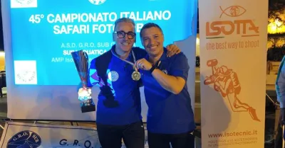 Il saccense Vincenzo Bono campione italiano di Safari Fotografico Subacqueo