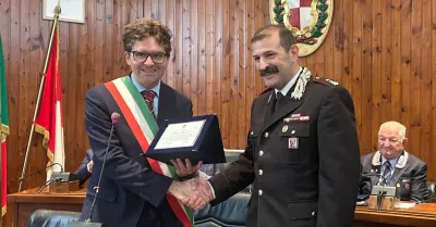 Vasto saluta il tenente colonnello Mario Giacona che guiderà il Reparto territoriale dei carabinieri di Sciacca