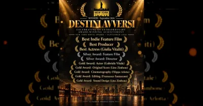Il film "Destini Avversi" vince 10 premi ai New York Movie Awards 2026
