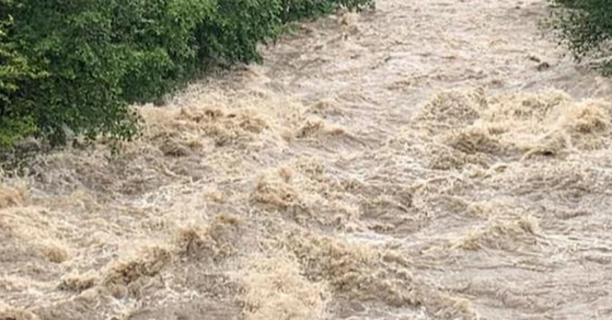 Stromboli, il torrente Montagna Russo è colmo dopo le piogge
