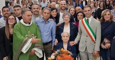 Burgio festeggia i cent'anni di Maria Santoro