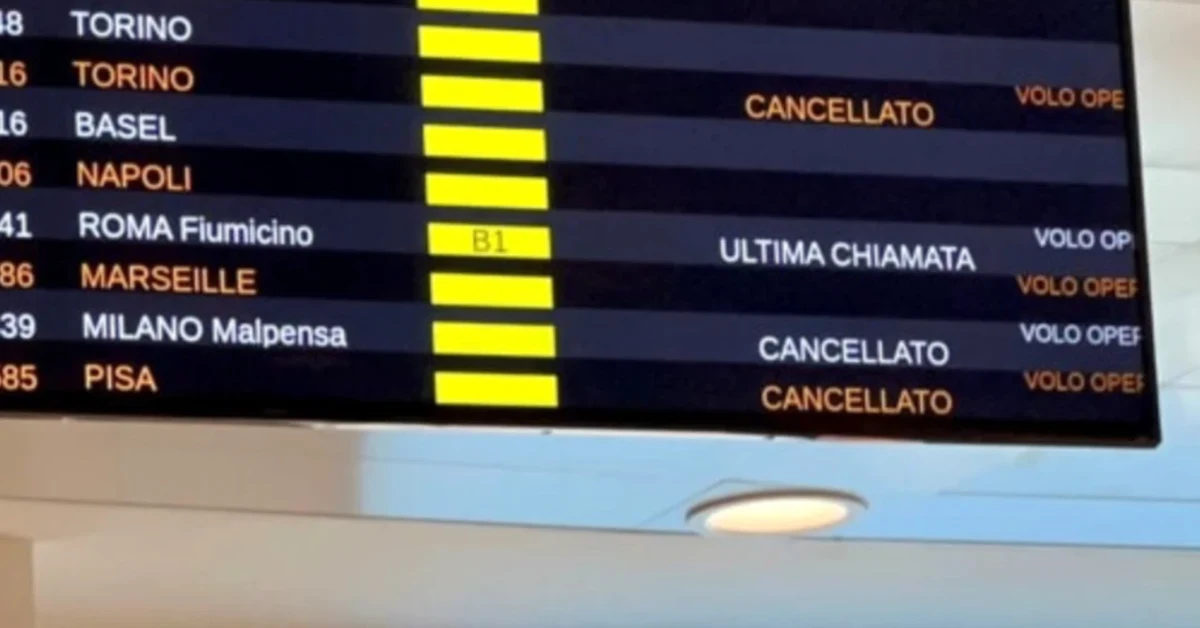 Aeroporto di Palermo, oltre dieci voli cancellati per un’anomalia ai sistemi Enav
