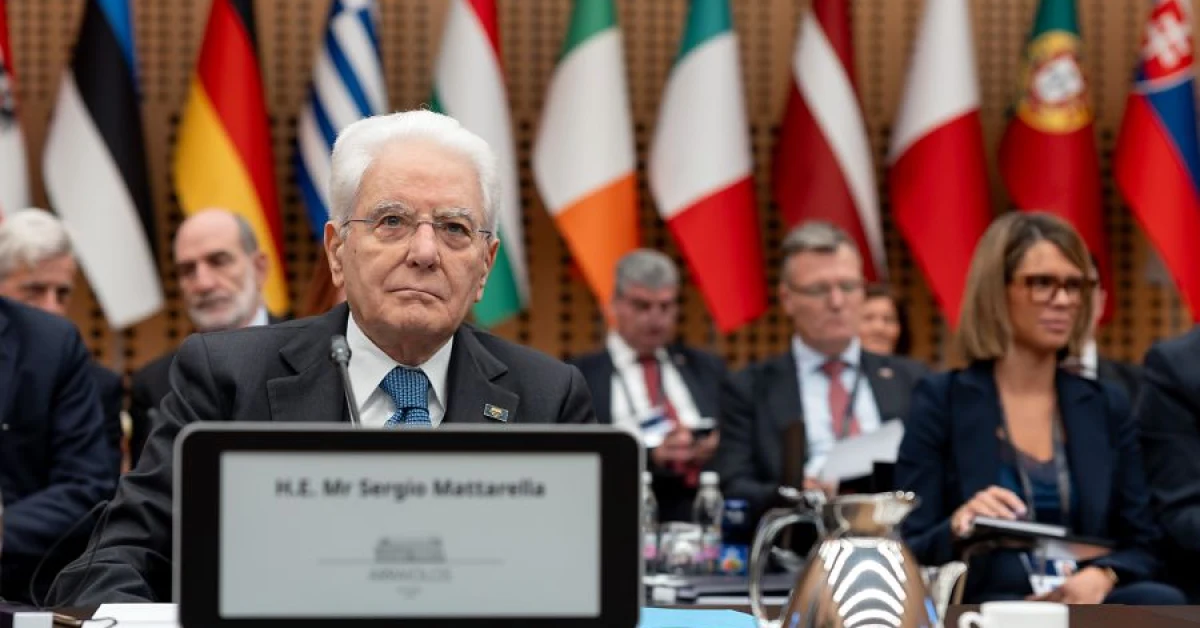 Il presidente Sergio Mattarella al vertice Arraiolos in Slovenia parla di difesa comune europea