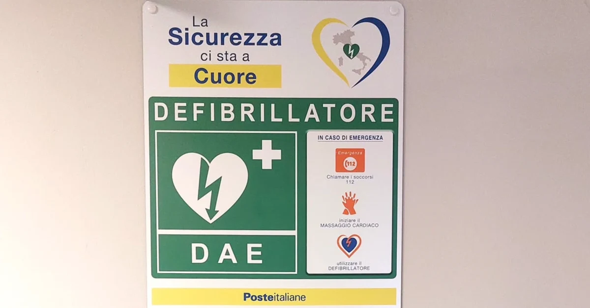 defibrillatori Poste Italiane Sicilia