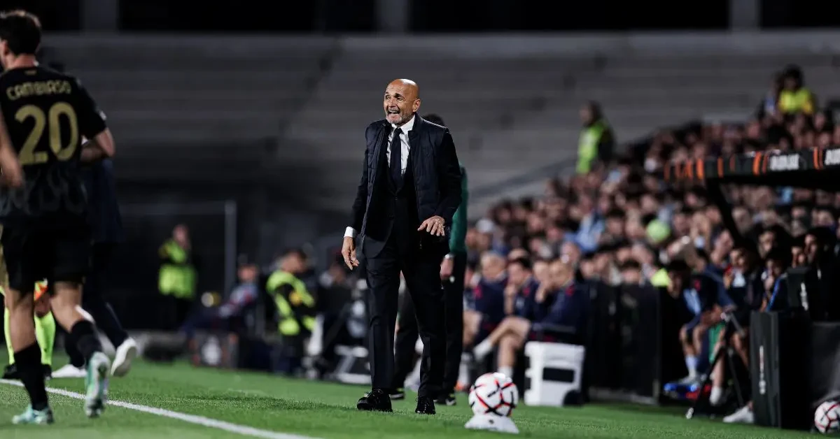 Luciano Spalletti in conferenza stampa alla vigilia di Juventus-Lazio all'Allianz Stadium