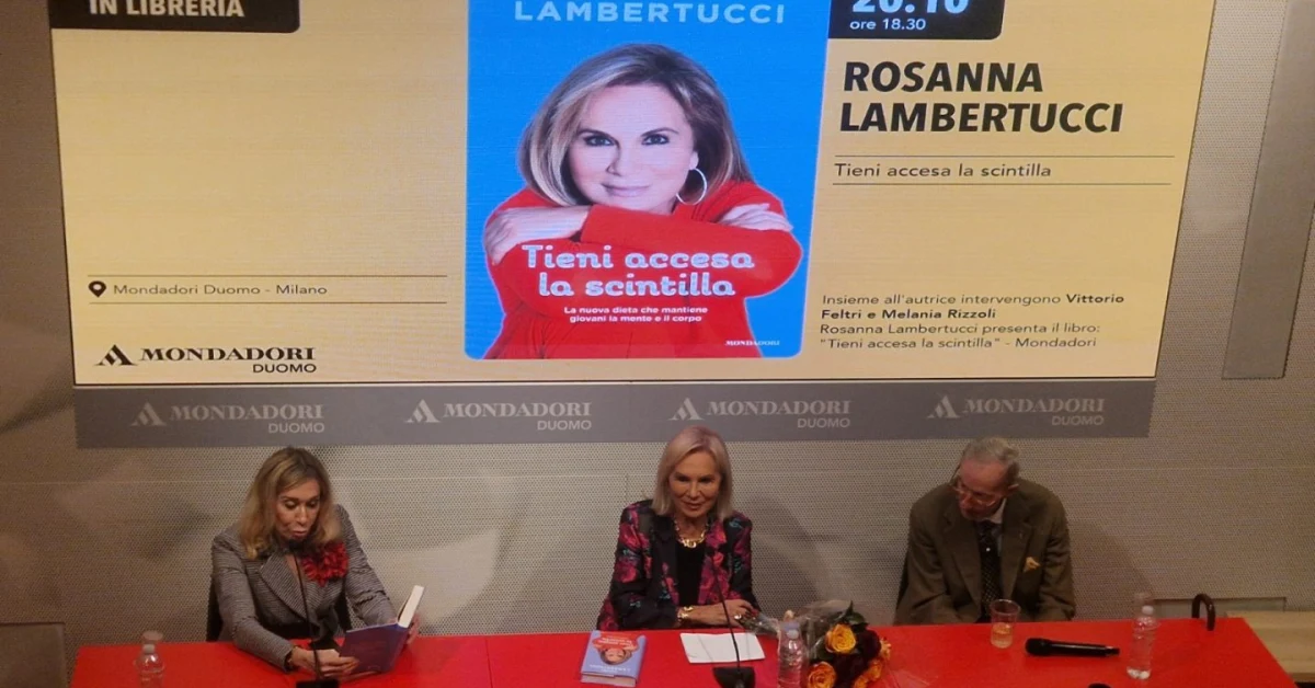 Rosanna Lambertucci presenta a Milano il libro sulla longevità attiva