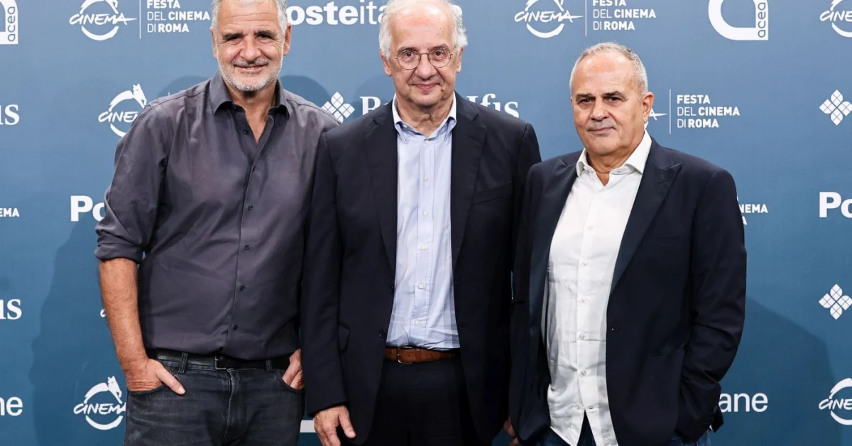 Locandina del docufilm di Walter Veltroni sulla Gialappa's Band alla Festa del Cinema di Roma