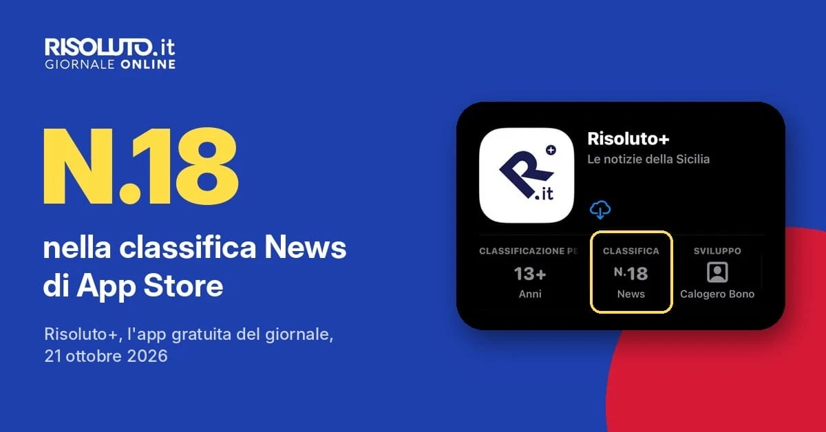 Su App Store Risoluto+ per le app di notizie accanto ai colossi Sole 24 Ore e Financial Times