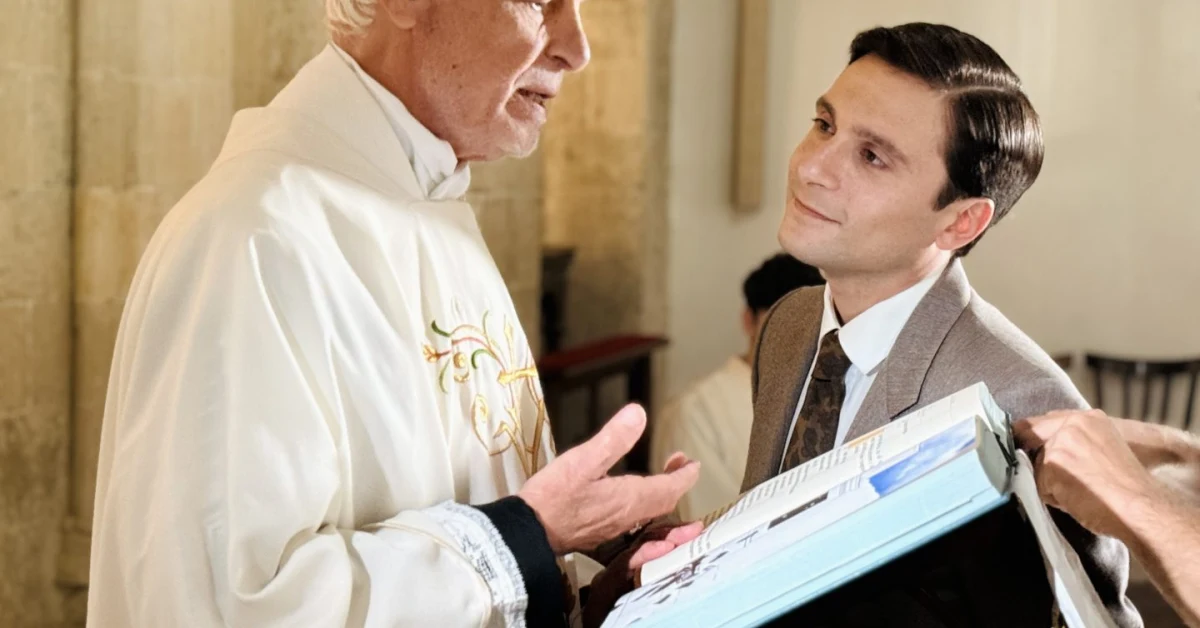 Michele Placido sul set della serie Rai su Rosario Livatino, il giudice ucciso dalla mafia nel 1990