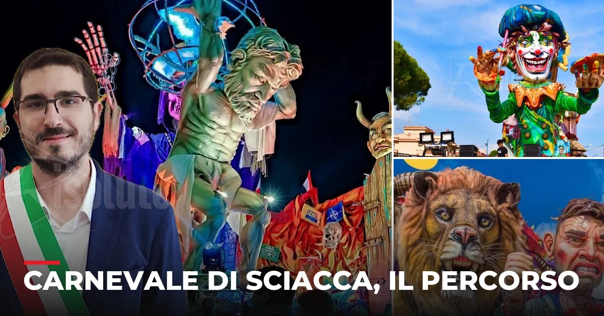 Carnevale di Sciacca: come nasce un carro allegorico, dal bozzetto alla sfilata