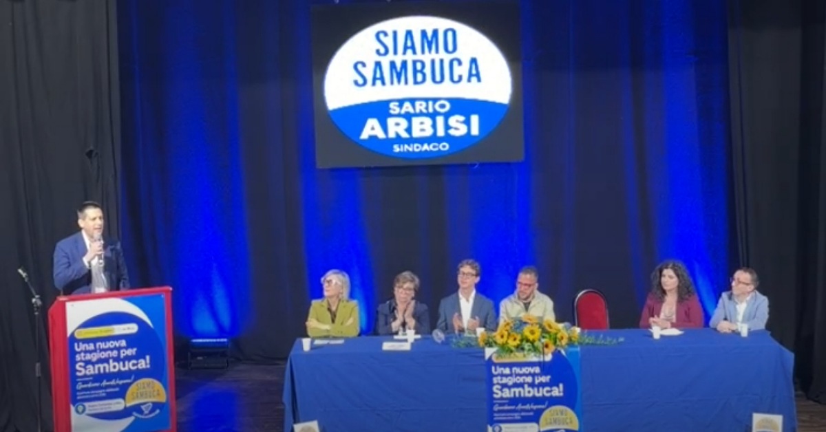 Sambuca, Sario Arbisi torna in campo: annunciata ieri la sua corsa a sindaco