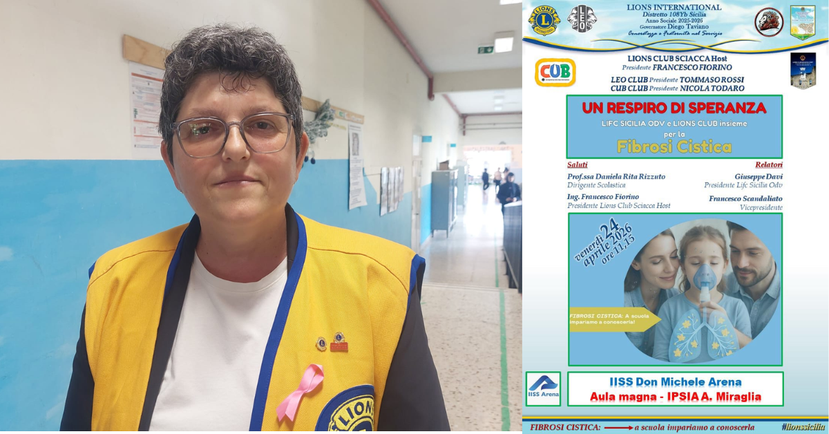 Fibrosi cistica, informazione e prevenzione all’Ipsia di Sciacca (Video)