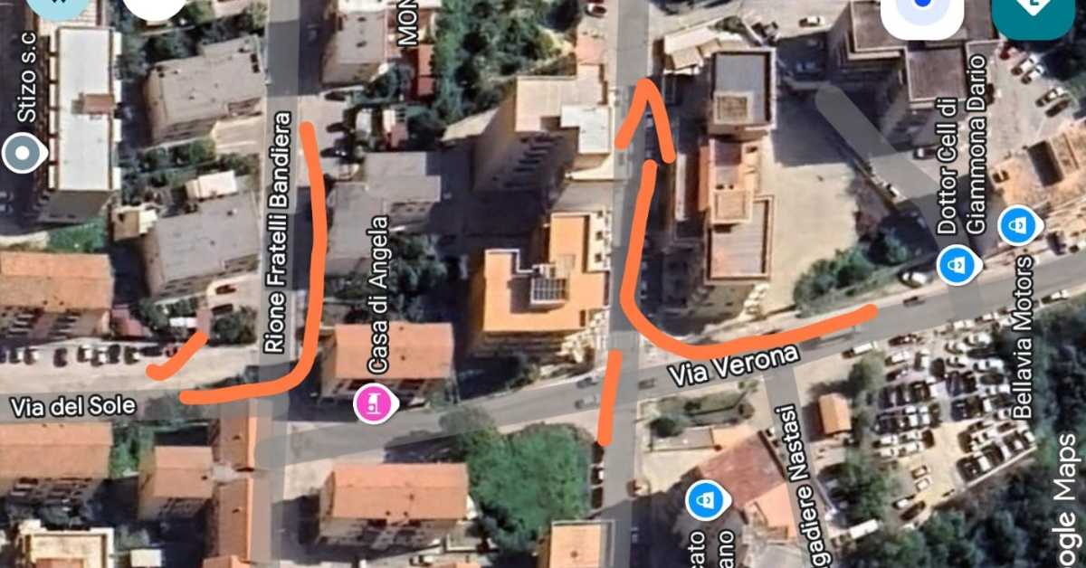 Lavori in via Verona: intervento serale per guasto elettrico