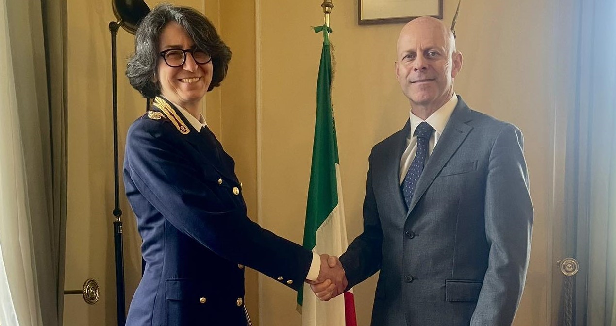 Maria Elena Testoni di Sciacca nuovo dirigente della Divisione Anticrimine della Questura di Lodi