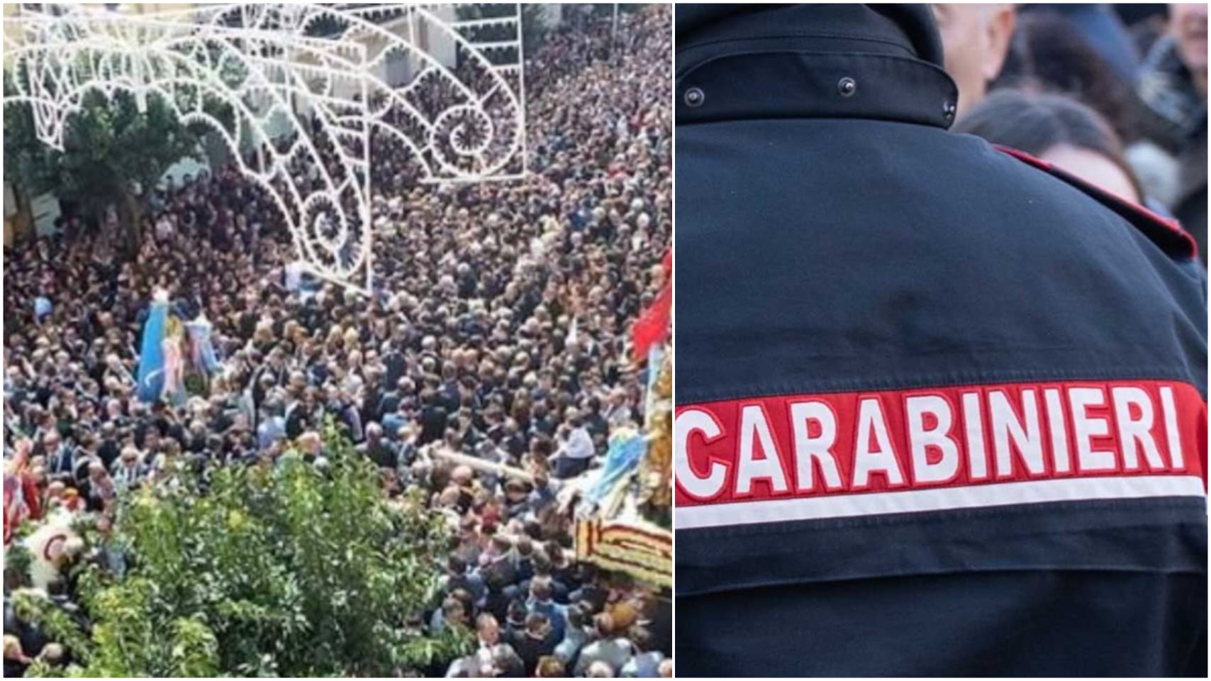 Due extracomunitari irrompono alla processione di Pasqua a Ribera e vengono allontanati con difficoltà