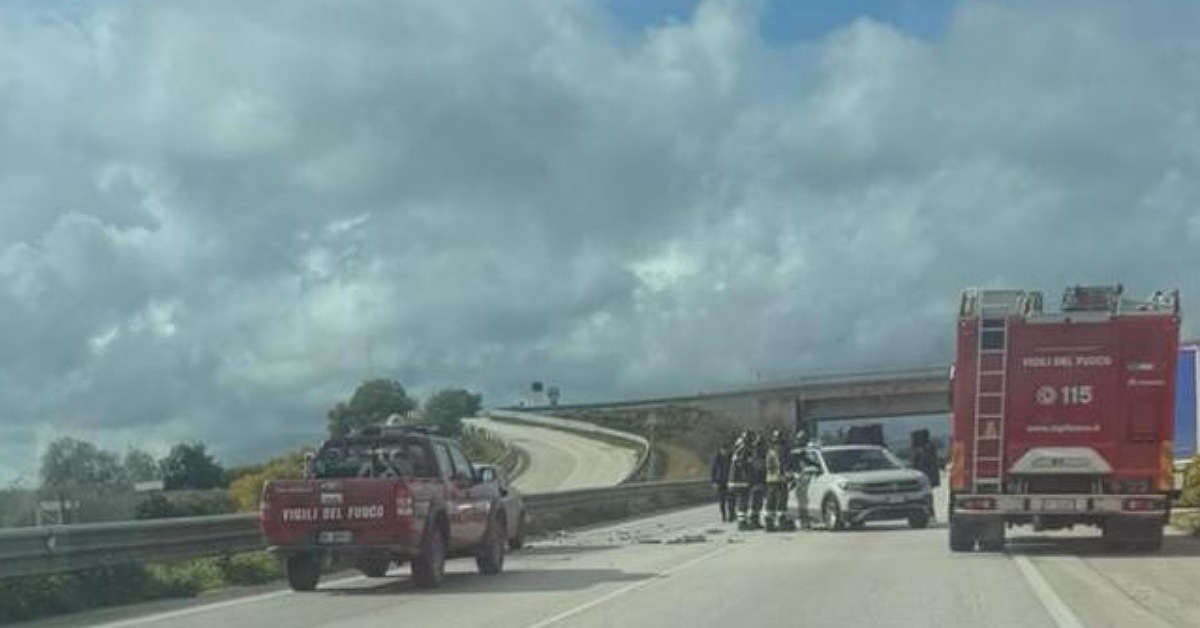 Incidente sulla Statale 115 a Sciacca, una donna ferita: intervento dei soccorsi