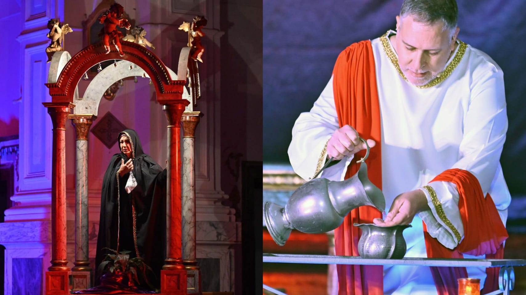 Sciacca, teatro e spiritualità nella Chiesa del Collegio: partecipazione alla rassegna quaresimale