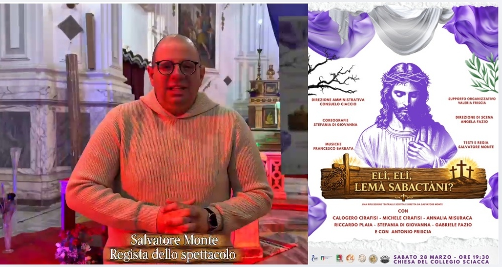 Passione di Cristo a Sciacca: teatro e riflessione nella Chiesa del Collegio (Video)