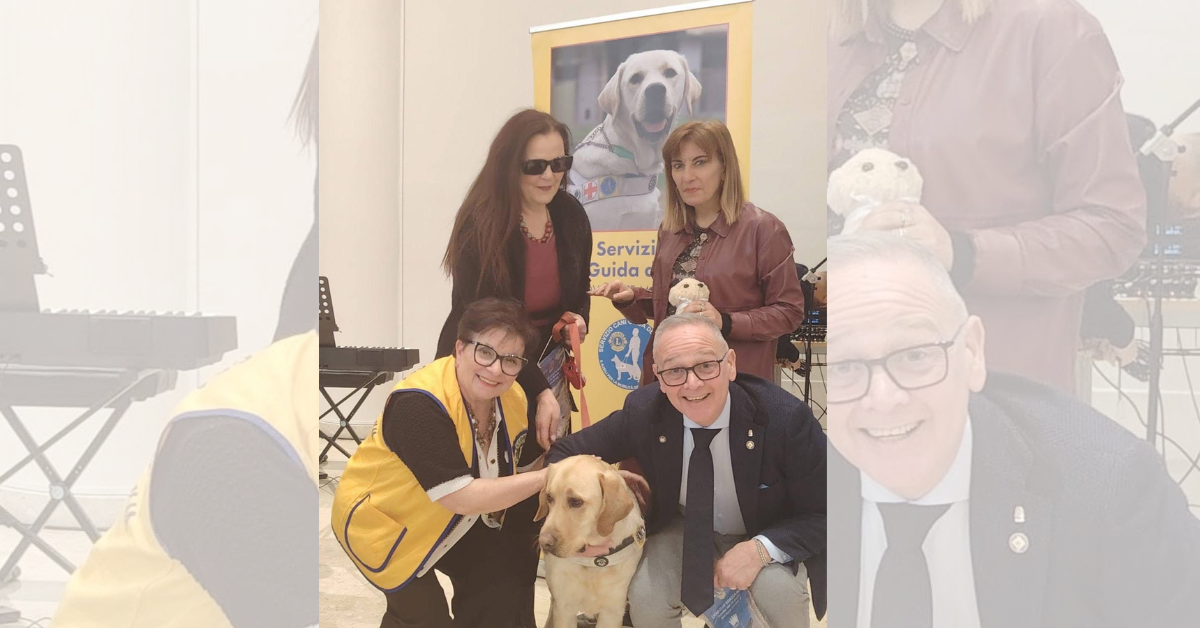 Cani guida e inclusione, il Lions di Sciacca presente nelle scuole