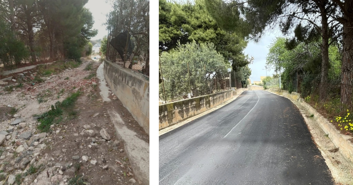 Sciacca, riaperta via del Pellegrinaggio dopo i lavori