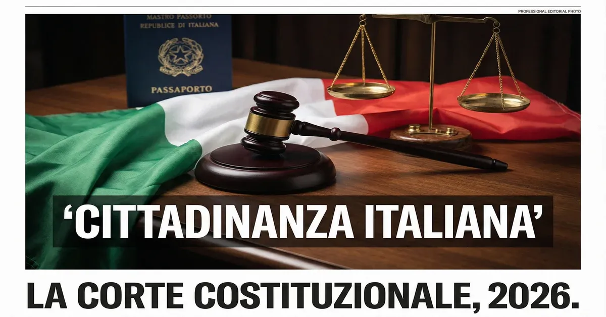 Cittadinanza italiana per discendenza: la Consulta conferma lo stop dopo 2 generazioni