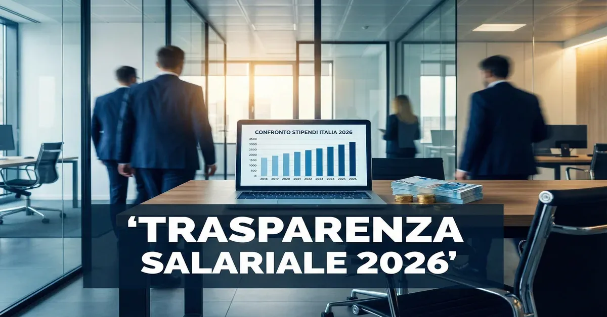 Trasparenza salariale 2026: dal 7 giugno potrai scoprire quanto guadagna il tuo collega